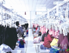 大丰锐奇曼制衣赶工忙