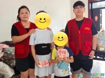大丰区红色驿站开展困境学子开学慰问活动
