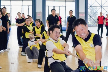 大丰经济开发区总工会举办职工趣味运动会