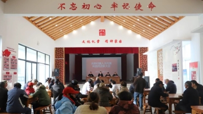 大桥镇：代表“交卷”述职  选民“阅卷”打分