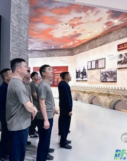 区退役军人事务局组织转业军官和安排工作退役士兵开展主题教育活动