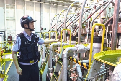 盐城边检站规范检查 保障通关顺畅