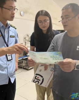 大桥镇：精准入户宣导  筑牢食安防线