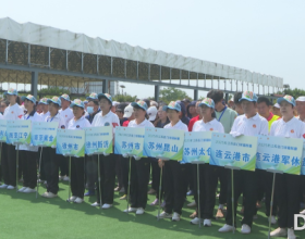 江苏省门球锦标赛在盐城大丰开赛