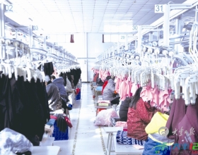 大丰锐奇曼制衣赶工忙