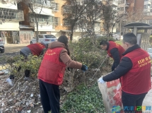 大丰红色驿站志愿者助力文明城市建设